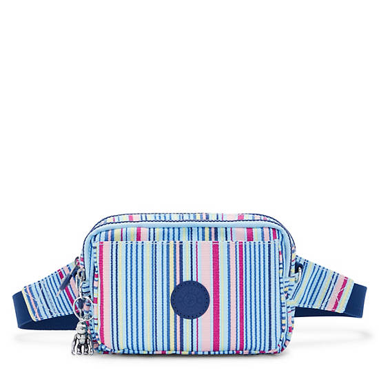 Kipling Abanu Multi Printed Convertible Crossbodytassen Blauw Gekleurd | België 2183NW